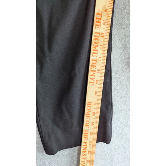SOCA ST JOHN Women Pants Size 10 Cropped Ponte Knit Stretch Side Zip Minimalist - Picture 9 of 11